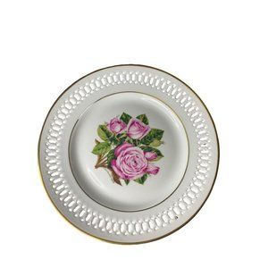 Bing & Grondahl Danbury Mint 1979 The 12 Rose Plate "Angel Face" 8.5" Diameter